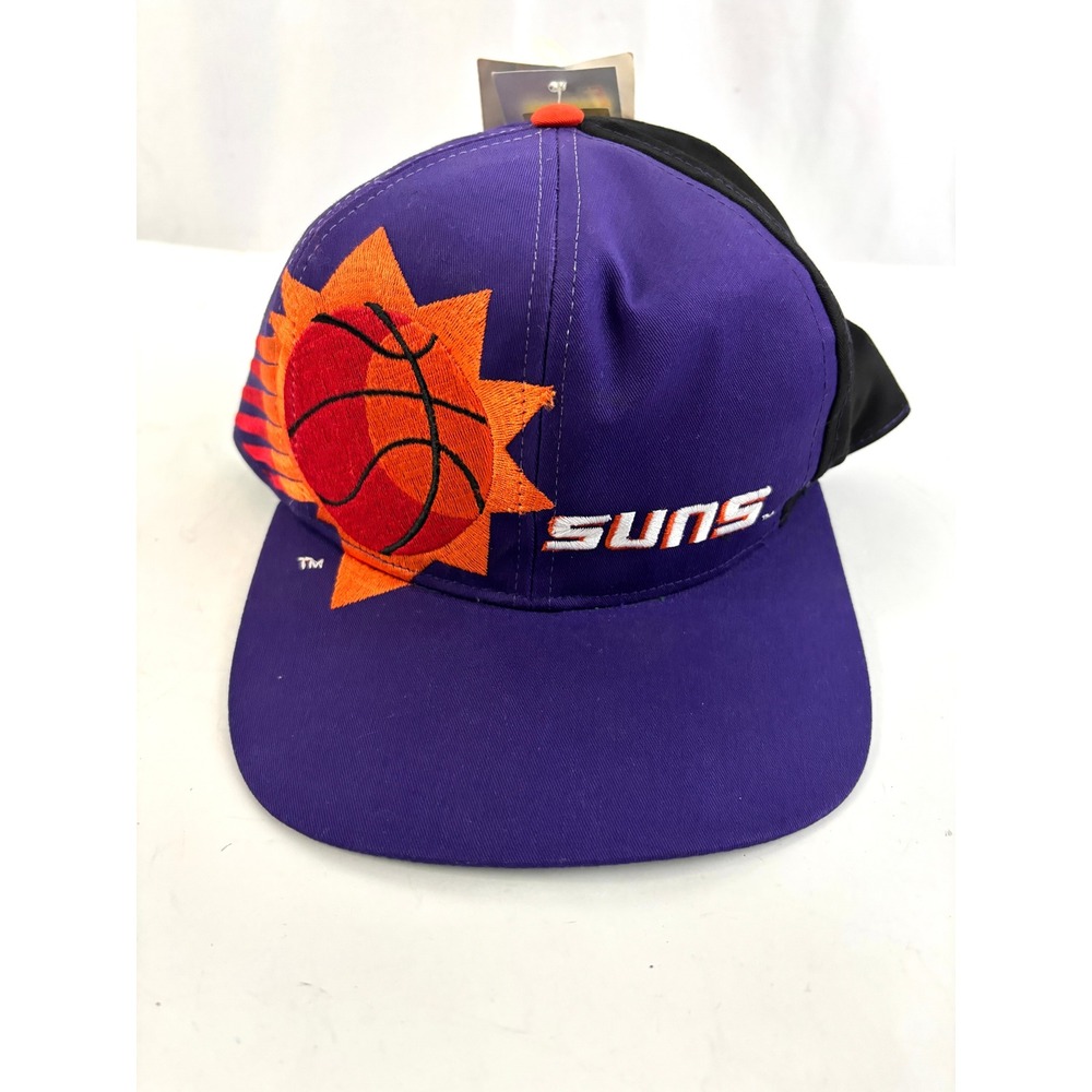 Vintage Phoenix Suns Snapback Hat Twins Enterprise NBA‎ Licensed NOS 90s